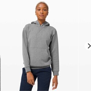 Lululemon All Yours Hoodie *Fleece in Heathered Core Medium Grey